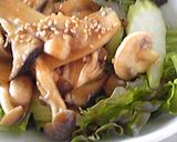 焼きキノコたっぷりのっけサラダ作り方7写真