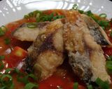 ちょっとアレンジ☆塩さばのトマトソース作り方8写真