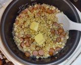 とうもろこしとソーセージの炊き込みご飯作り方5写真