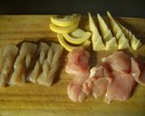 筍と鶏肉のくわ焼き作り方1写真