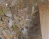 もちあわと季節の野菜の中華風作り方5写真