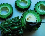 ゴーヤハンバーグ☆とろ~りチーズのせ作り方1写真