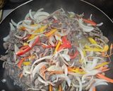 砂ずりとシャキシャキ野菜のスパイシー炒め作り方6写真