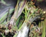 簡単♪おつまみ♫わらびのお刺身!?作り方1写真