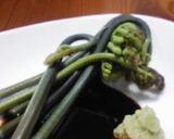 簡単♪おつまみ♫わらびのお刺身!?作り方4写真