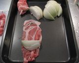 新玉ねぎのお肉巻きフライ作り方2写真