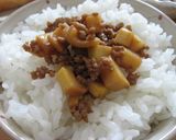 たけのこと豚肉のそぼろレタス包み作り方7写真
