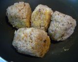 明太チーズの焼きおにぎり作り方3写真