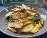 カブとズッキーニのひきわり納豆パスタ作り方11写真