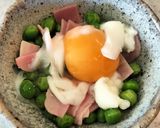 時短★青豆とベーコンの温サラダ作り方2写真