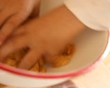 お父さんもニコ！Ｗサクサクのチョコ春巻き作り方8写真