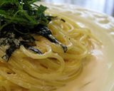 サワークリームで♡明太子クリームパスタ作り方4写真