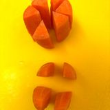人参のオリーブオイル焼き作り方1写真