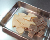 たけのことこんにゃくの炒り煮作り方1写真
