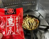 スキレットde簡単マテ貝ガリバタ醤油炒め作り方8写真