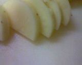 新じゃがとザーサイのお味噌汁作り方1写真