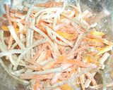 牛モツと揚げ野菜のサラダ作り方9写真