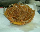牛モツと揚げ野菜のサラダ作り方11写真