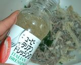 牛モツと揚げ野菜のサラダ作り方15写真