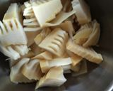 あっさり和風味☆たけのこのゴマ和え作り方1写真