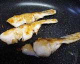 たらのムニエル焼き肉タレ生クリームソース作り方1写真
