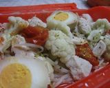 蒸し野菜と簡単お弁当☆作り方7写真