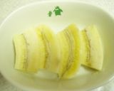 忙しい朝に10分で！焼きバナナ作り方1写真