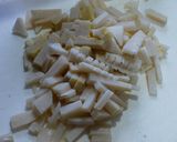 お家で食べよう タケノコごはん作り方1写真