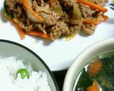 超簡単！牛肉とカラフル野菜ケチャップ炒め作り方4写真
