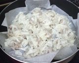 シューマイの皮で飾った蒸し肉団子作り方3写真