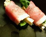 ✿少しのお肉で増量❀厚揚げと野菜✿巻き作り方4写真