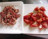 トマト♡パスタ作り方1写真