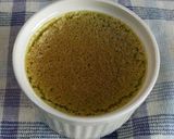簡単！カフェ気分☆抹茶のクリームブリュレ作り方6写真