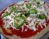 HBでお家ピザ♪作り方4写真