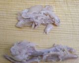 第１２５の隷使緋：ホネナシテバサキエル作り方3写真