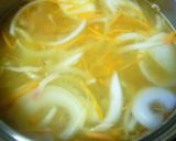 ほっとおいしい☆セロリとベーコンのスープ作り方5写真