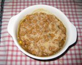 残ったカレーで手軽に♪　納豆焼きカレー作り方2写真