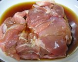 三ツ矢サイダーｄｅやわらか鶏の照焼き作り方1写真
