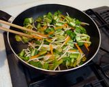 ラクして大満足 焼肉のタレで作る野菜炒め作り方3写真