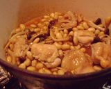 鶏もも肉と大豆のにんにく醤油煮作り方5写真
