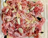 レンジで！マッシュルームと豚肉の塩麹蒸し作り方3写真