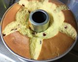クランベリーとヨーグルトのシフォンケーキ作り方10写真