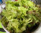 おかずになる🥬サニーレタスの貝出汁ナムル作り方3写真