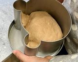 ＊□＊くま食パン＊□＊　ココアver作り方2写真