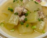冬瓜と鶏もも肉のスープ煮込み♪作り方8写真