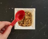梅なめたけと納豆のぶっかけそうめん作り方3写真