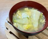 たけのこと春キャベツの中華スープ作り方5写真
