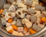 和食の原点💖鶏肉と根野菜の筑前煮作り方6写真