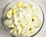 ワンボールレンジ、白ワインの鶏肉じゃが！作り方2写真