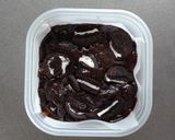 レンジ1分☆超簡単濃厚オレオブラウニー。作り方8写真